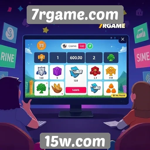 Interface do usuário no 7rgame e sua usabilidade